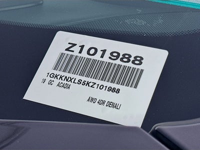 2019 GMC Acadia Denali