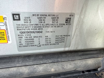 2017 GMC Acadia Limited Limited