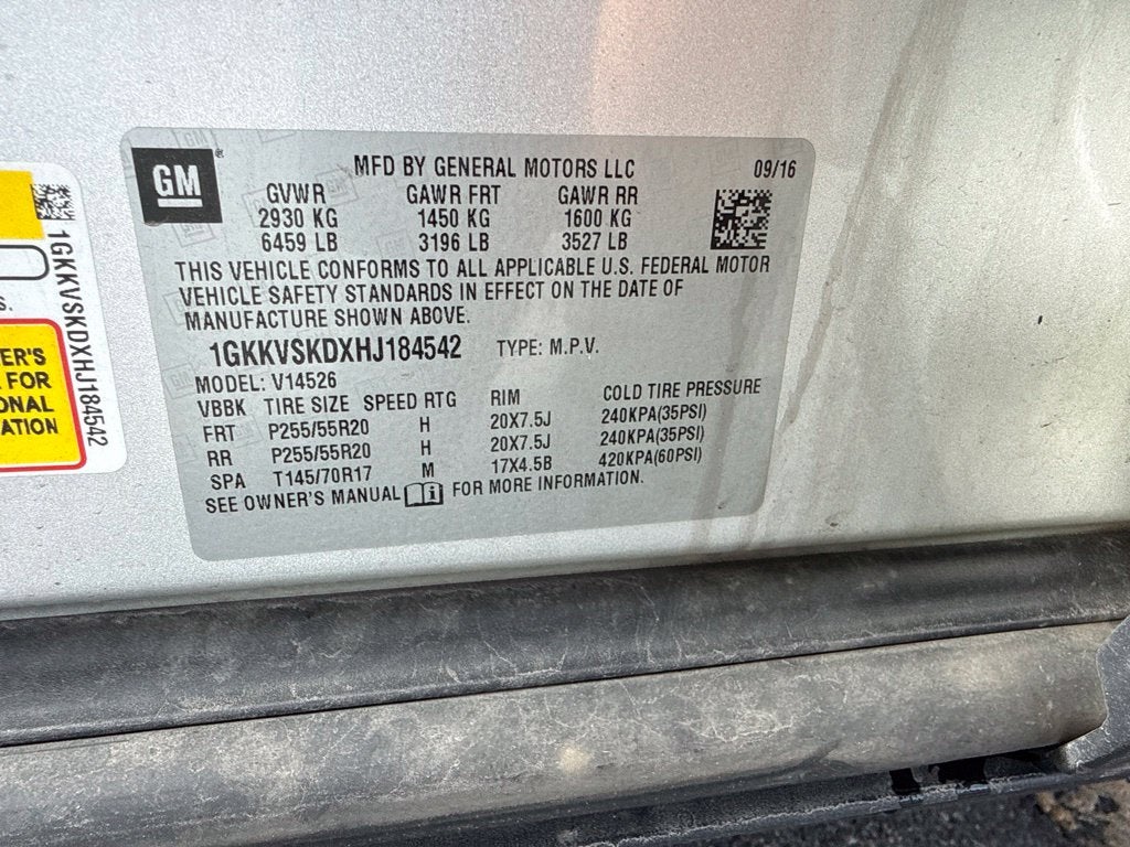 2017 GMC Acadia Limited Limited
