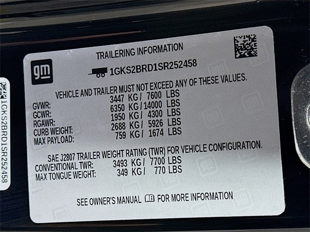 2025 GMC Yukon Elevation