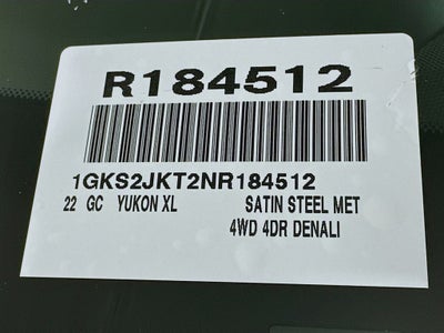 2022 GMC Yukon XL Denali