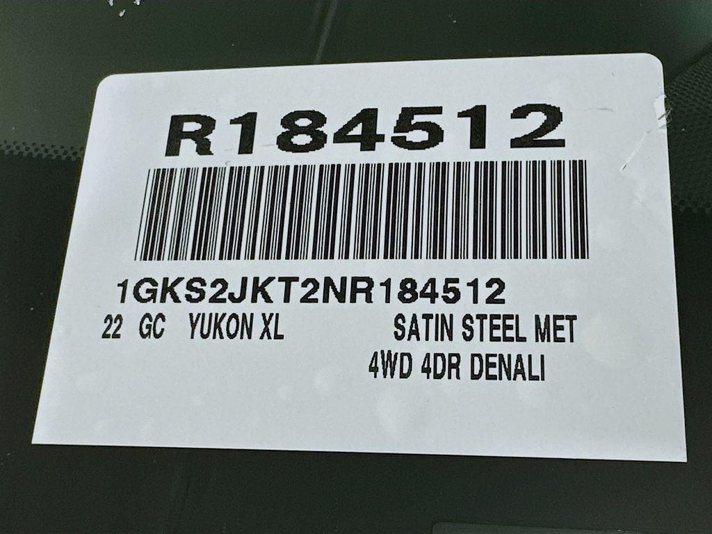 2022 GMC Yukon XL Denali