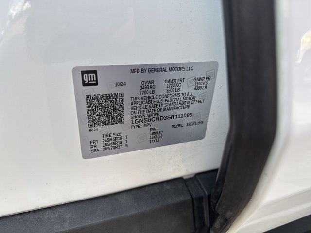 2025 Chevrolet Suburban LT