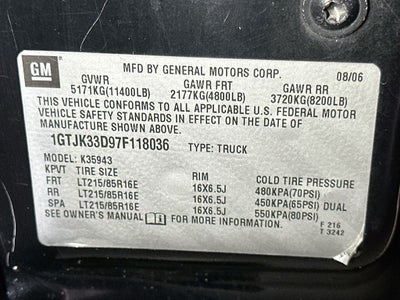 2007 GMC Sierra 3500 Classic SLT DRW