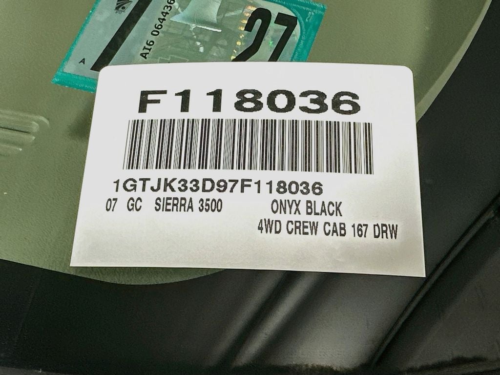 2007 GMC Sierra 3500 Classic SLT DRW