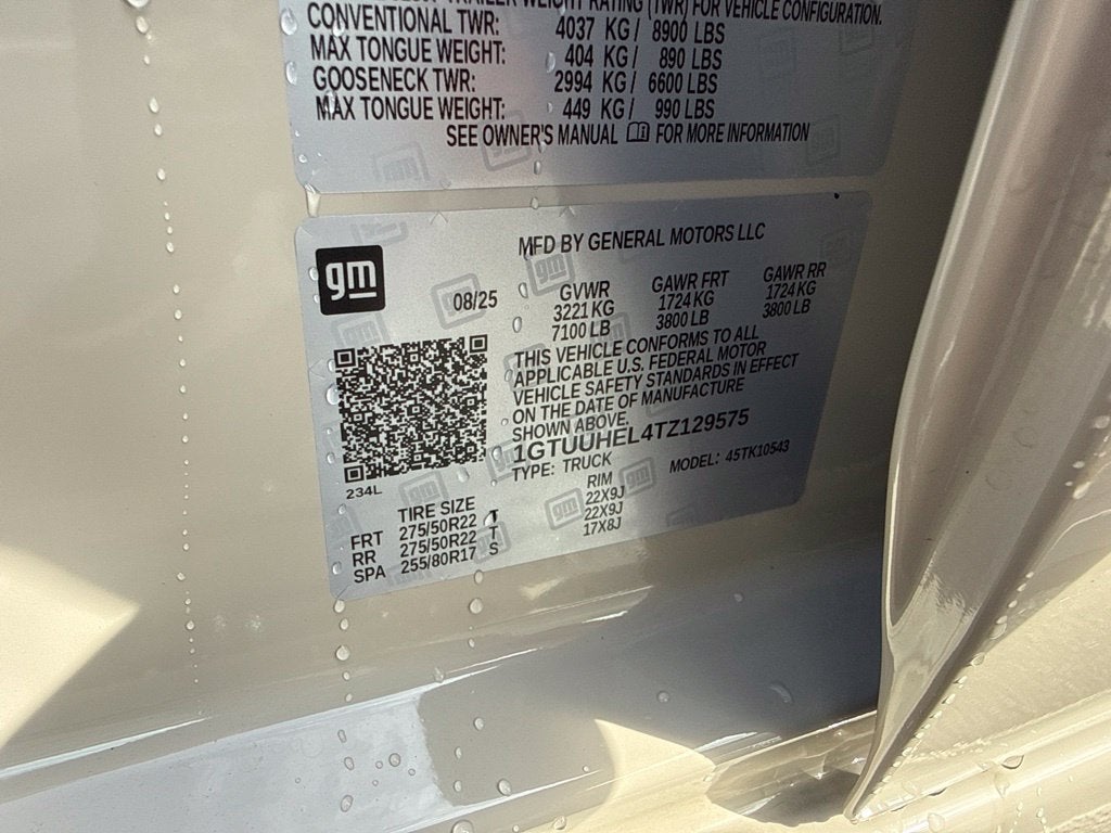 2026 GMC Sierra 1500 Denali Ultimate