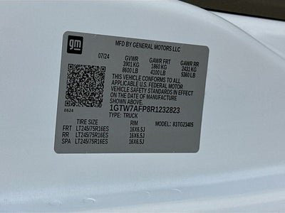 2024 GMC Savana 2500 Work Van