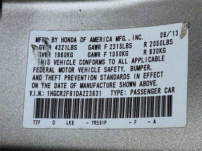 2013 Honda Accord EX-L