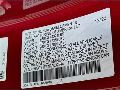 2024 Honda Accord EX