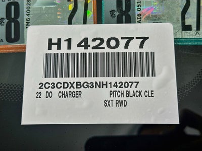 2022 Dodge Charger SXT