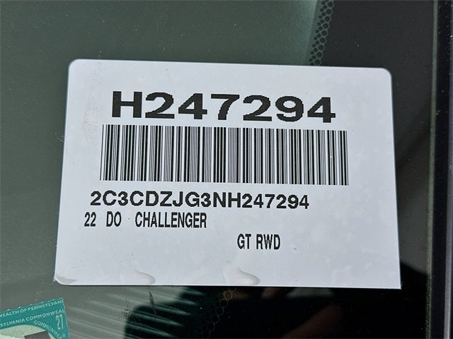 2022 Dodge Challenger GT