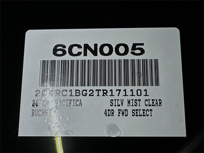 2026 Chrysler Pacifica Select