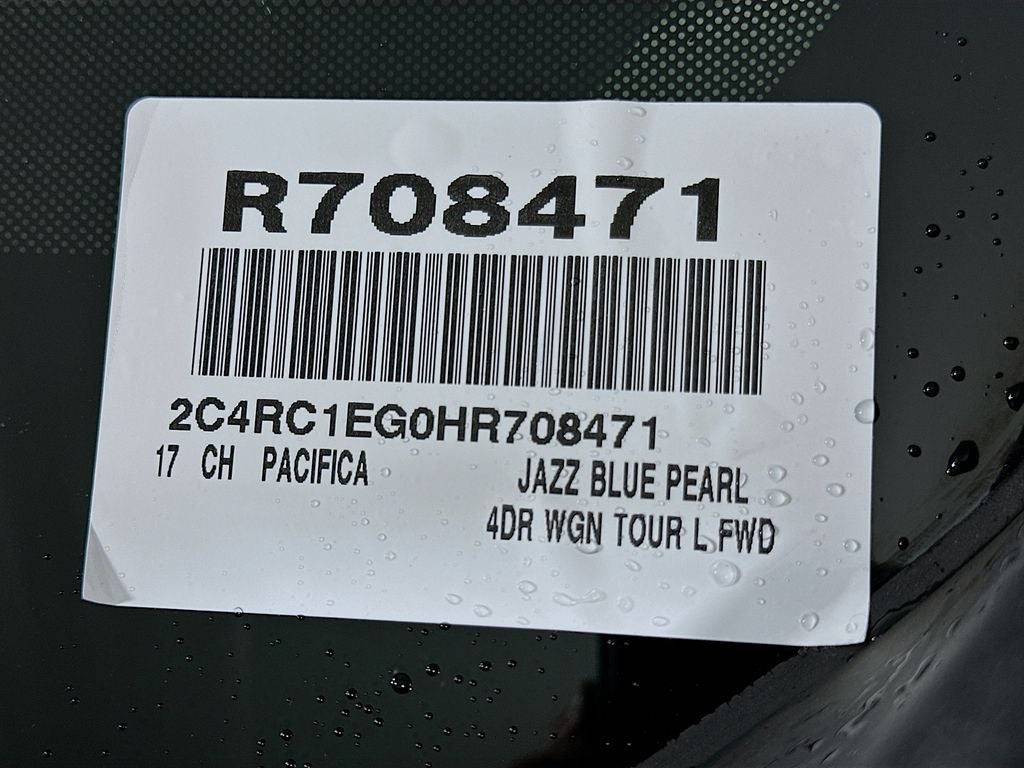 2017 Chrysler Pacifica Touring L Plus