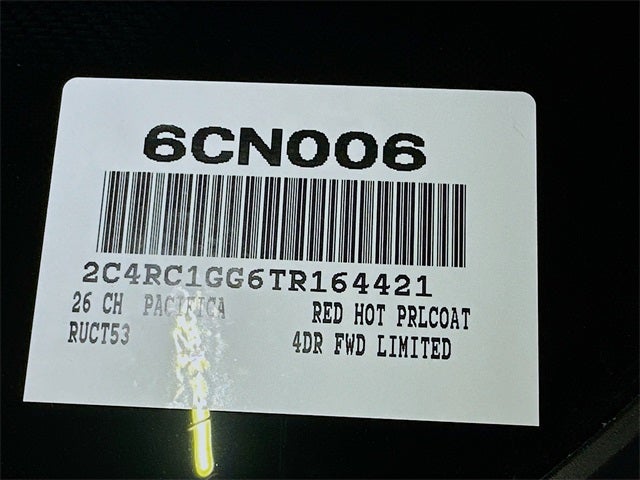 2026 Chrysler Pacifica Limited