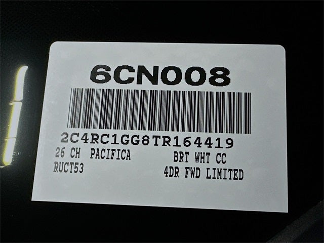 2026 Chrysler Pacifica Limited