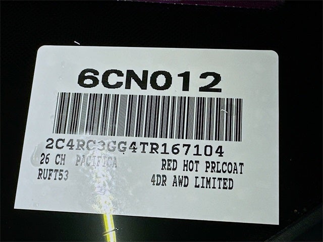 2026 Chrysler Pacifica Limited