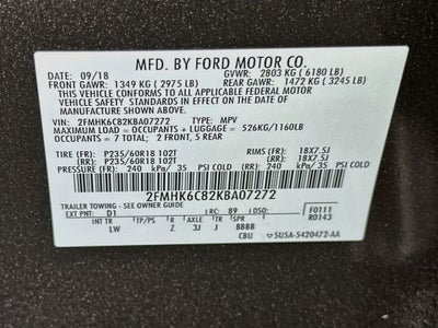 2019 Ford Flex SEL