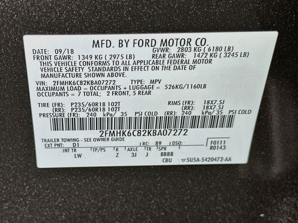 2019 Ford Flex SEL