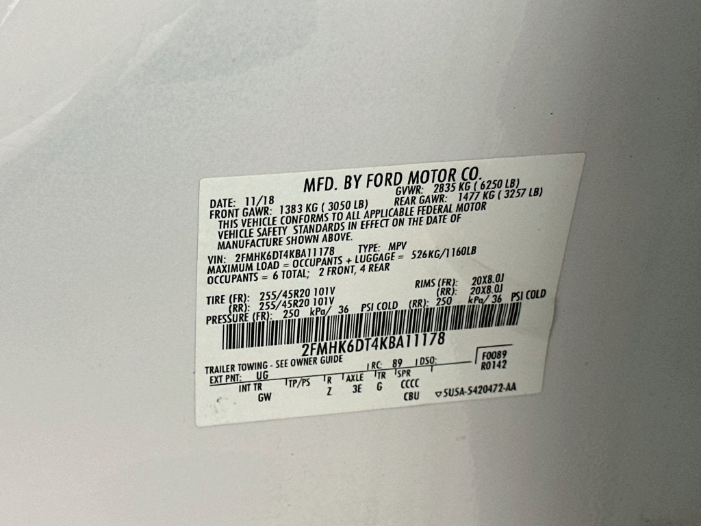2019 Ford Flex Limited