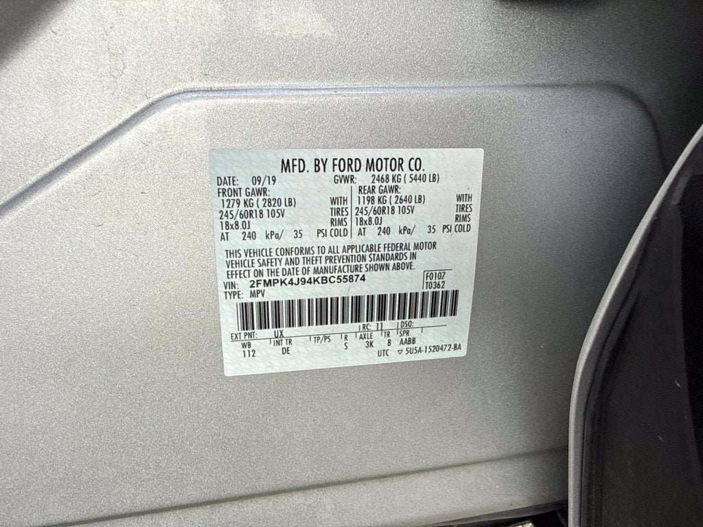 2019 Ford Edge SEL
