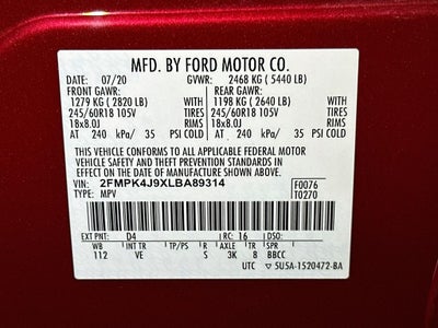 2020 Ford Edge SEL