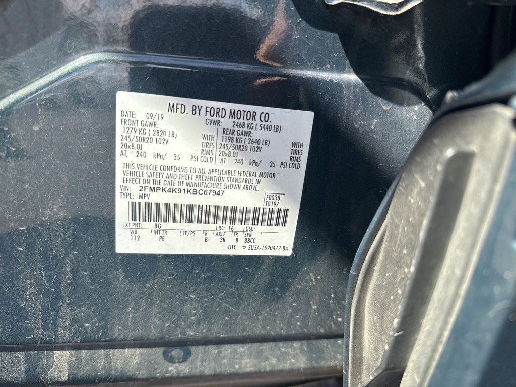 2019 Ford Edge Titanium