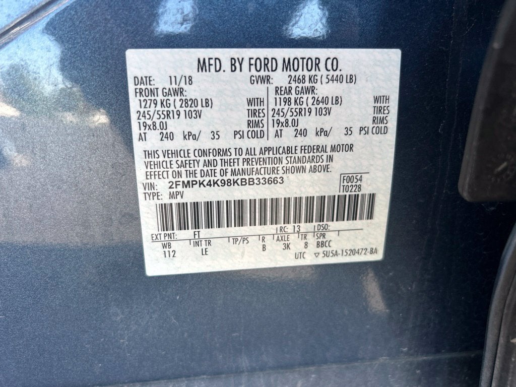 2019 Ford Edge Titanium
