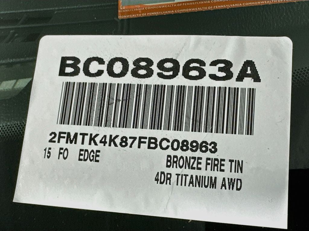 2015 Ford Edge Titanium