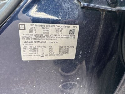 2017 Chevrolet Equinox LT