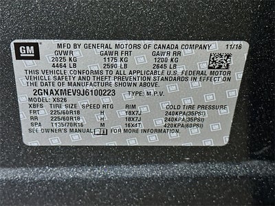 2018 Chevrolet Equinox Premier