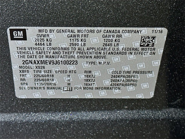 2018 Chevrolet Equinox Premier