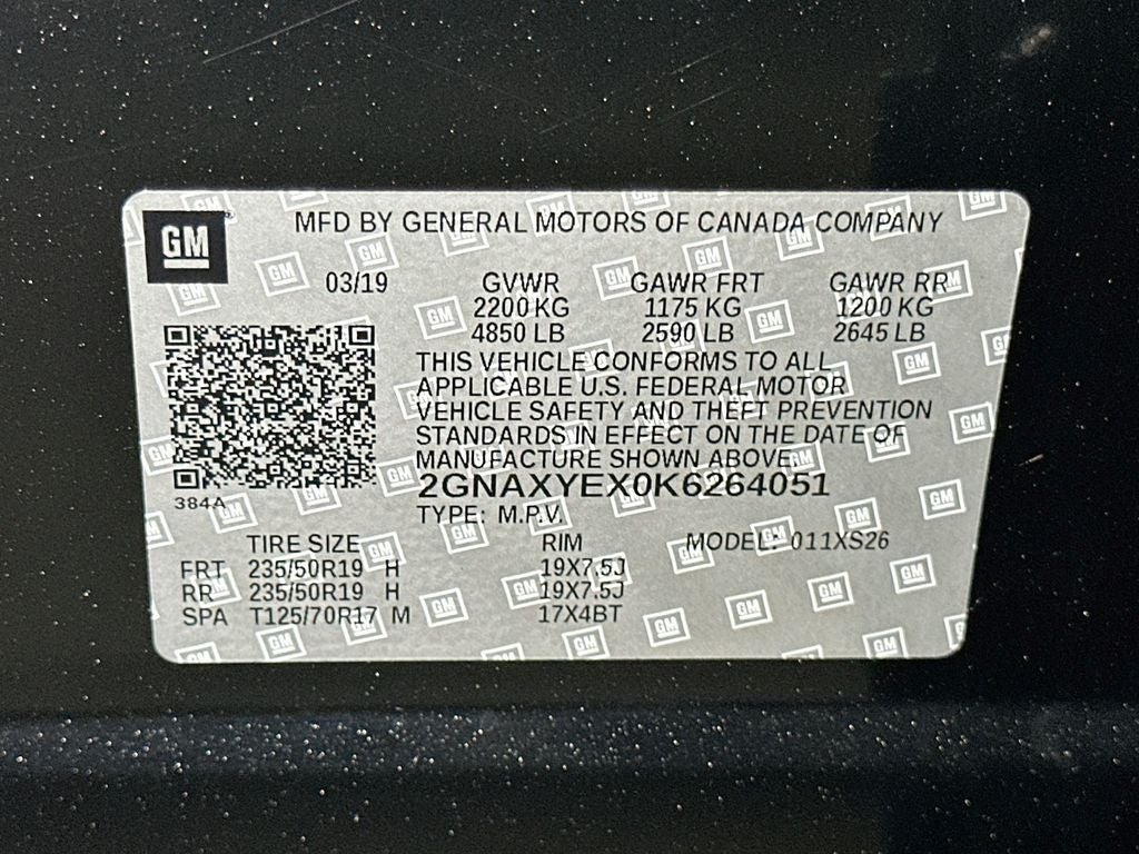2019 Chevrolet Equinox Premier