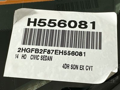 2014 Honda Civic EX