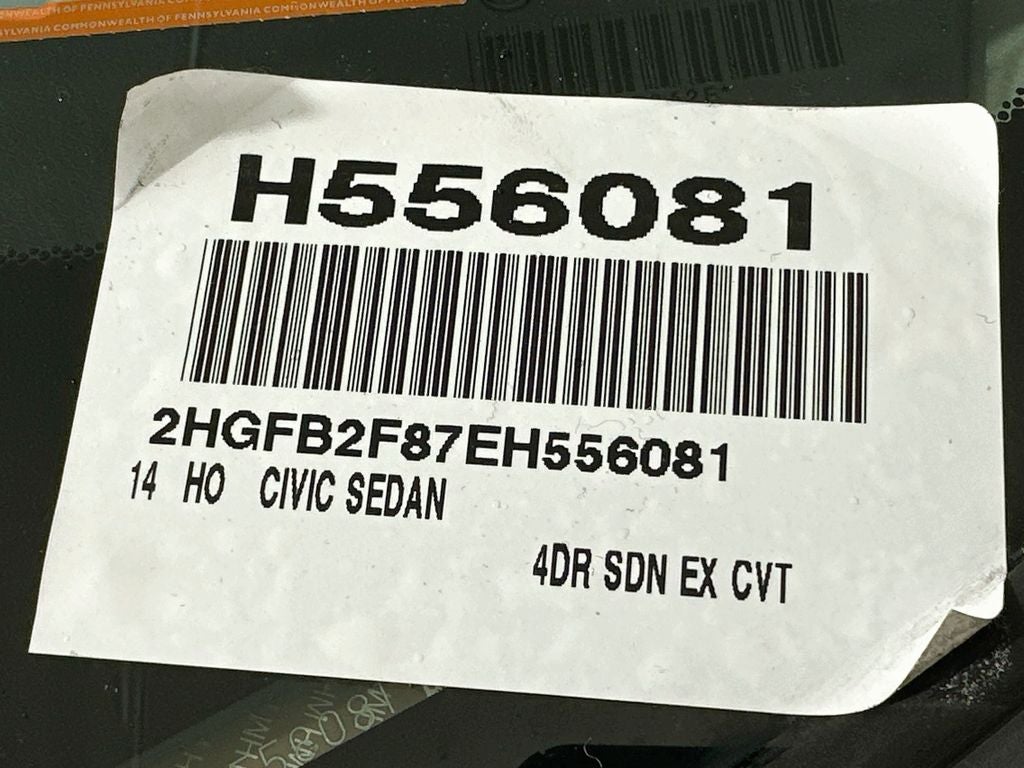 2014 Honda Civic EX