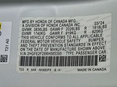 2024 Honda Civic LX