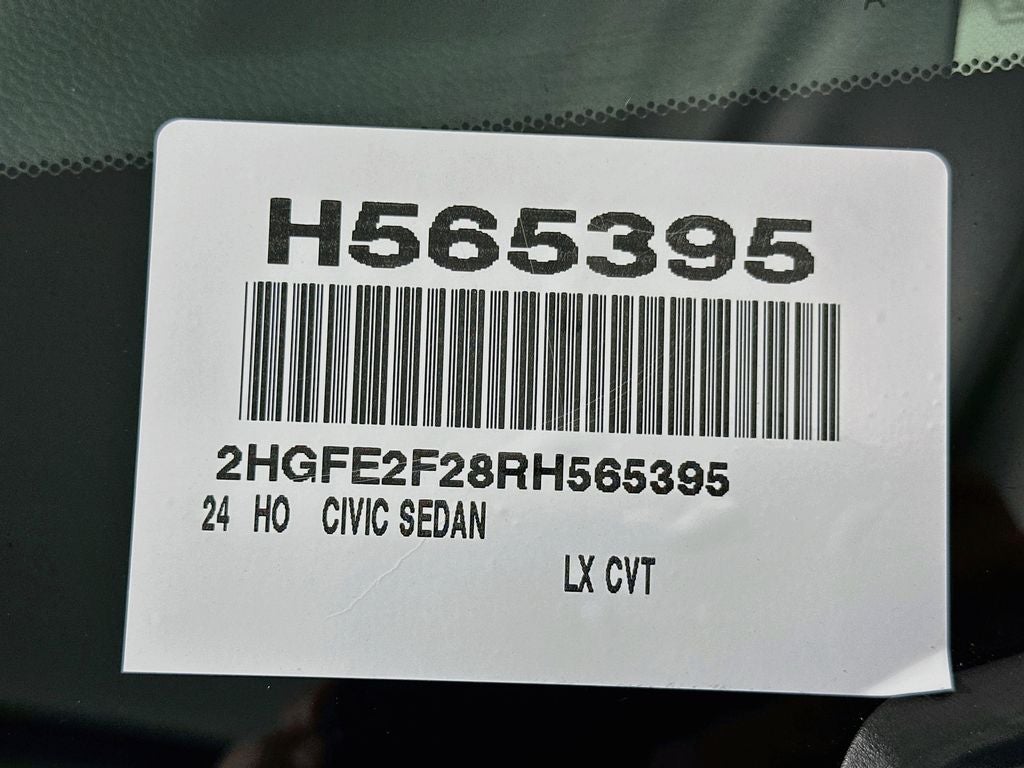 2024 Honda Civic LX