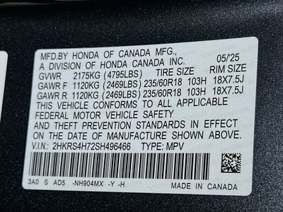 2025 Honda CR-V EX-L