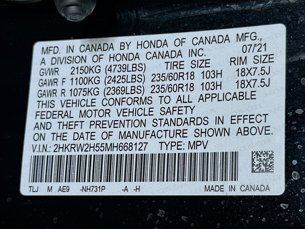 2021 Honda CR-V EX