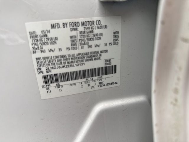 2014 Lincoln MKX Base