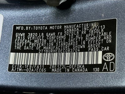 2014 Toyota Corolla L