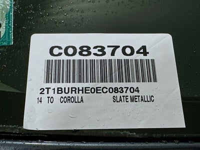 2014 Toyota Corolla L