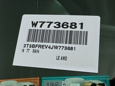 2018 Toyota RAV4 LE