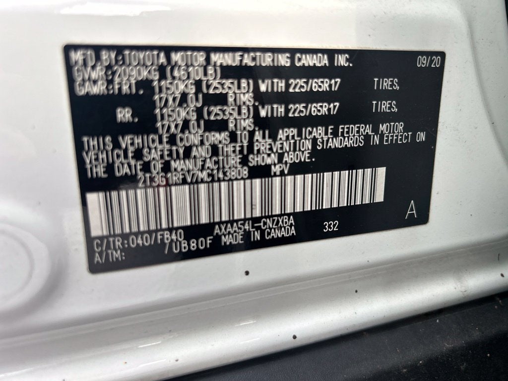 2021 Toyota RAV4 LE