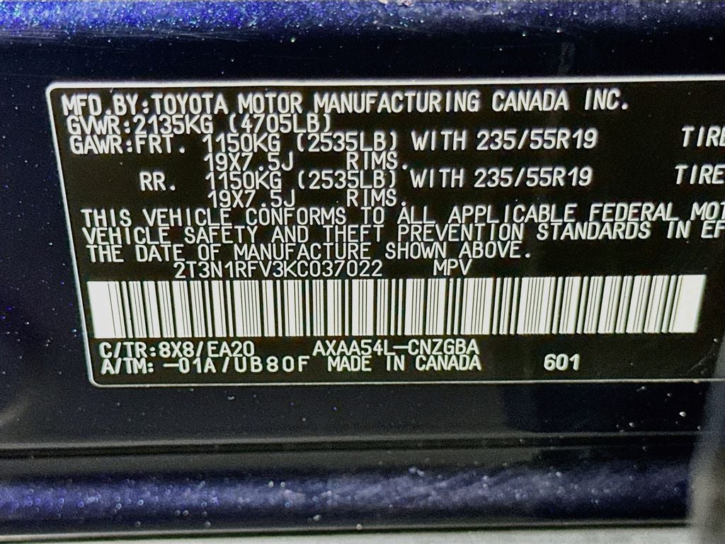2019 Toyota RAV4 Limited