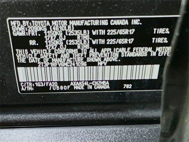 2021 Toyota RAV4 XLE