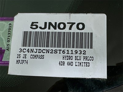 2025 Jeep Compass Limited