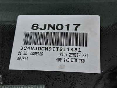 2026 Jeep Compass Limited