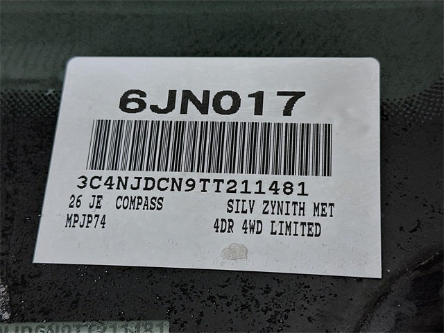 2026 Jeep Compass Limited