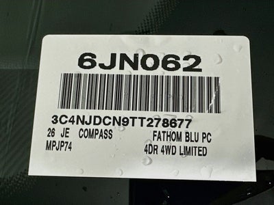 2026 Jeep Compass Limited