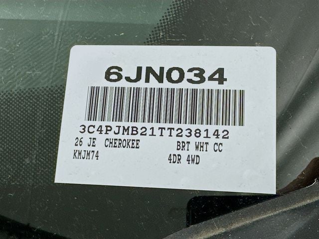 2026 Jeep Cherokee Base